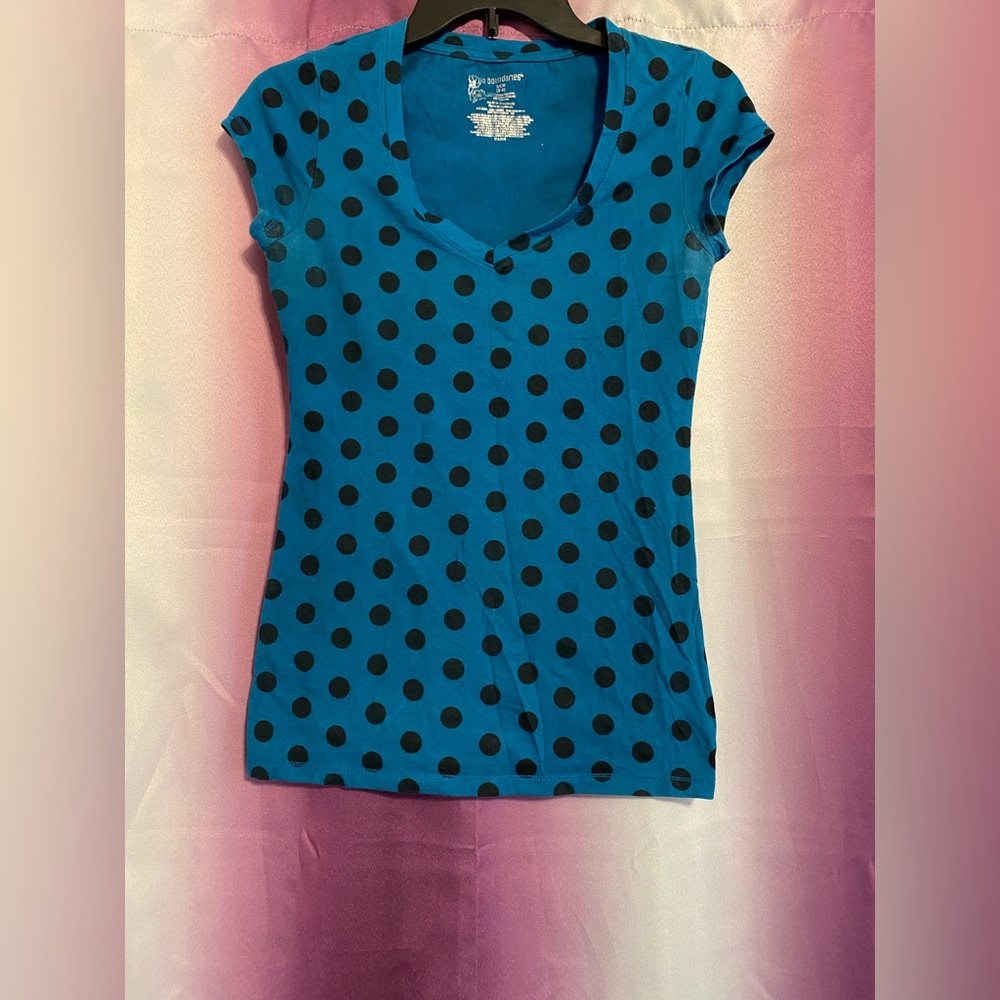 Casual Polka Dot Tee